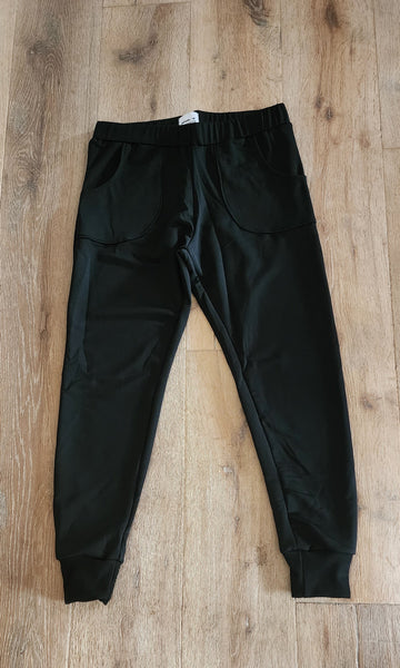 Black Merino Pants