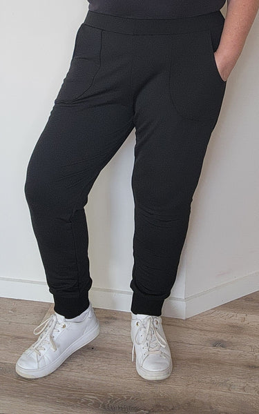 Black Merino Pants