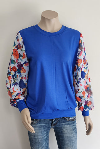 Blue Romance Top