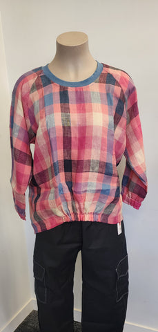 Linen Rosella Top