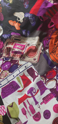 Colourful Polyester Spandex Fabric