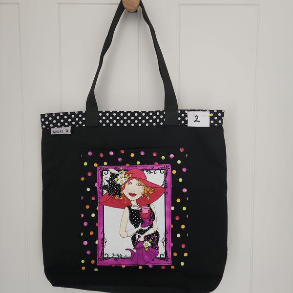 Cup of Tea Ladies Tote Bag