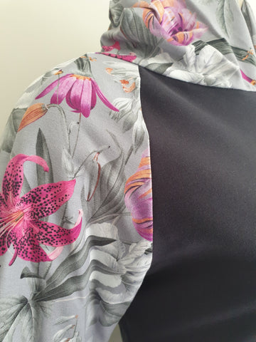 Dark Floral Hoody