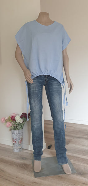 Linen / Cotton Tie Top