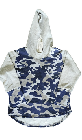 Navy Camo Hoody