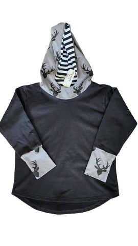 Black Stag Hoody